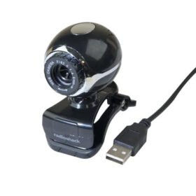 300 Kpixels USB webcam with microphone